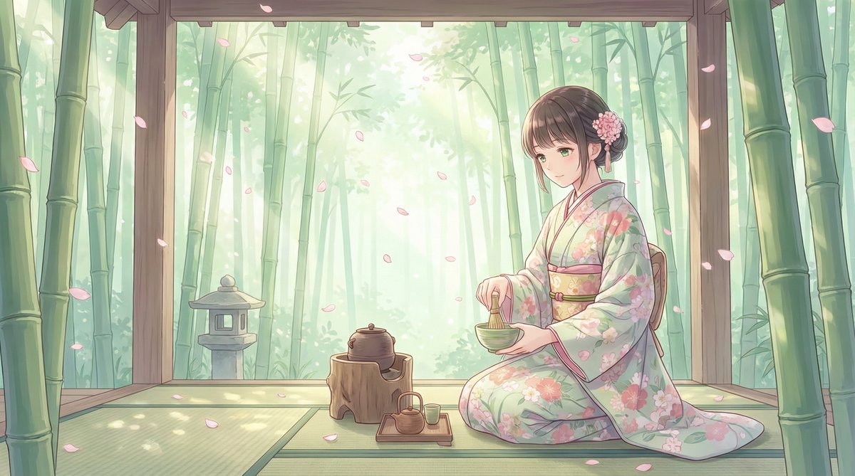 17c一起草传统茶道美食视频